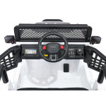 Elektrické autíčko Jeep BEAST 4x4 - MP3 - biele